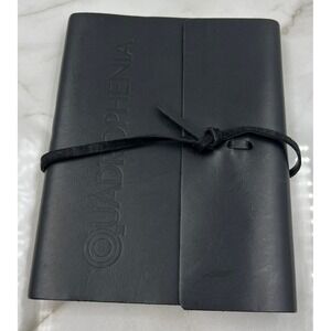 The Who Quadrophenia Black Leather Journal Lined Notebook Rock Band Collectible